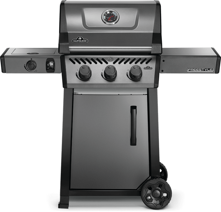 Grill gazowy Napoleon Freestyle 365 z palnikiem do steków 800*C, z drzwiczkami, grafit - F365DSIBPGT-PL www.grille-bielsko.pl 1