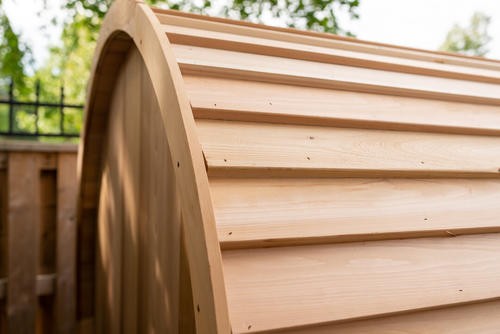 Dundalk LeisureCraft -Barrel sauna -Cedar bevel roof.8aaca169e8821e05773237ac10be5b73.jpg