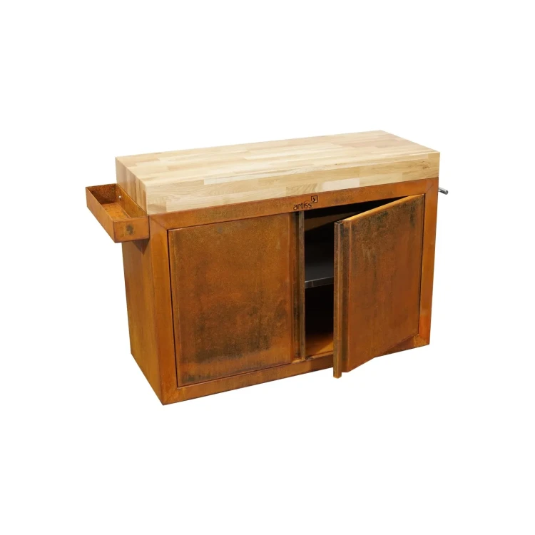 artiss-stolik-z-szafka-115x45cm-corten2.webp