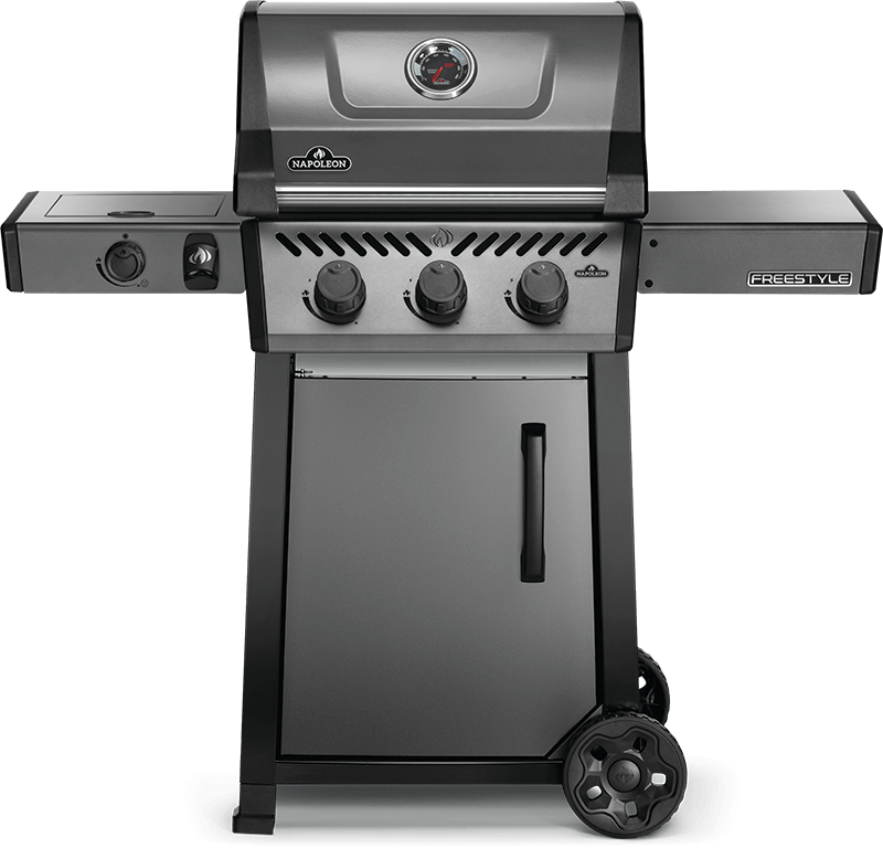 Grill gazowy Napoleon Freestyle 365 z palnikiem do steków 800*C, z drzwiczkami, grafit - F365DSIBPGT-PL www.grille-bielsko.pl 1